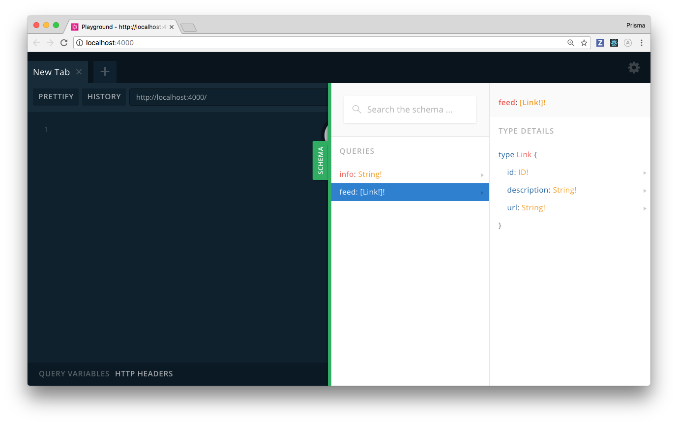 another query called feed