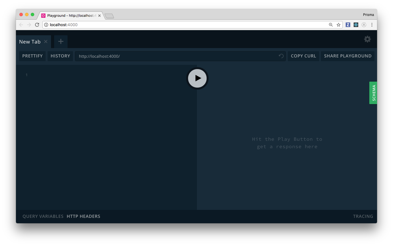 GraphQL Playground