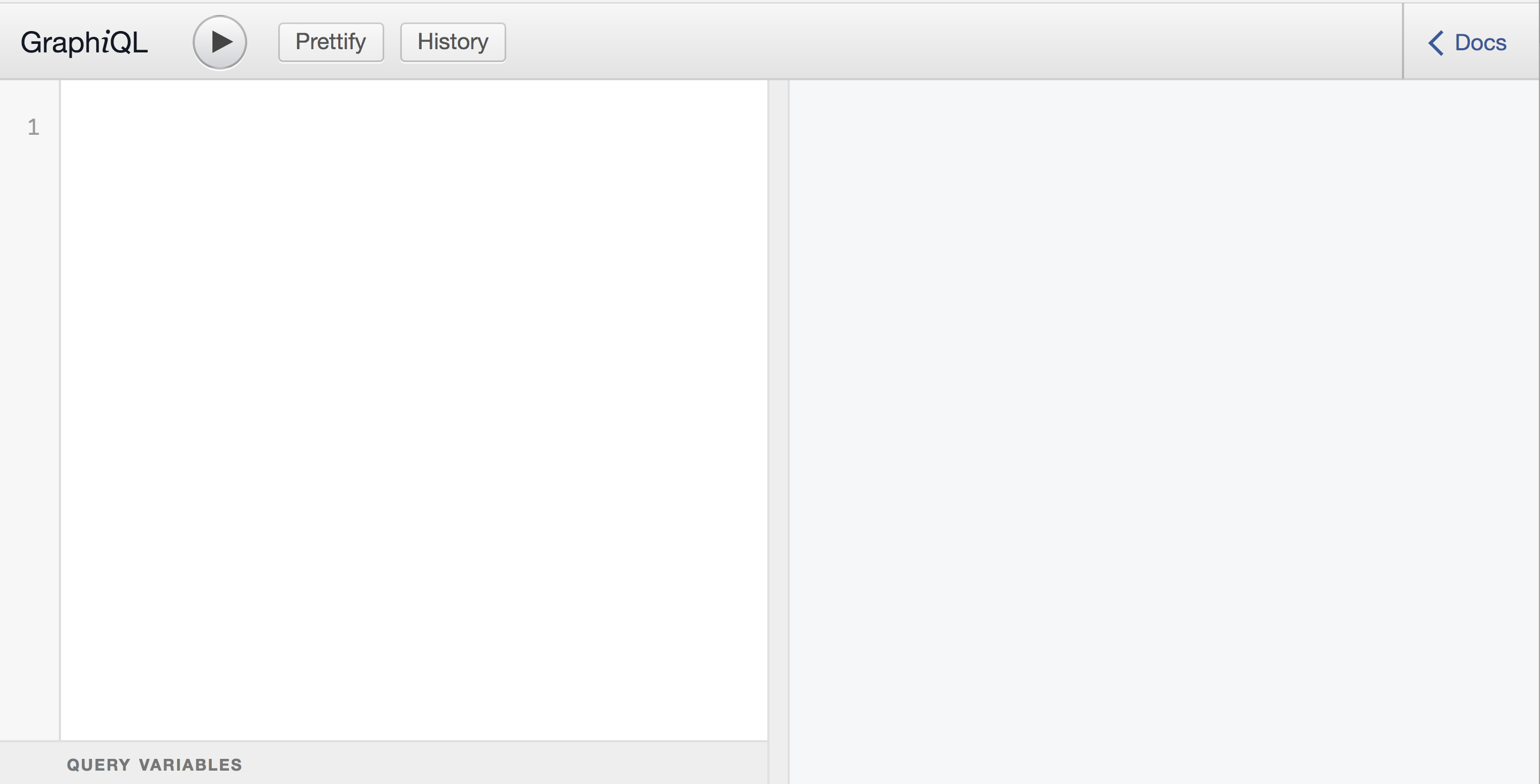 Browser open to localhost:4000/graphiql