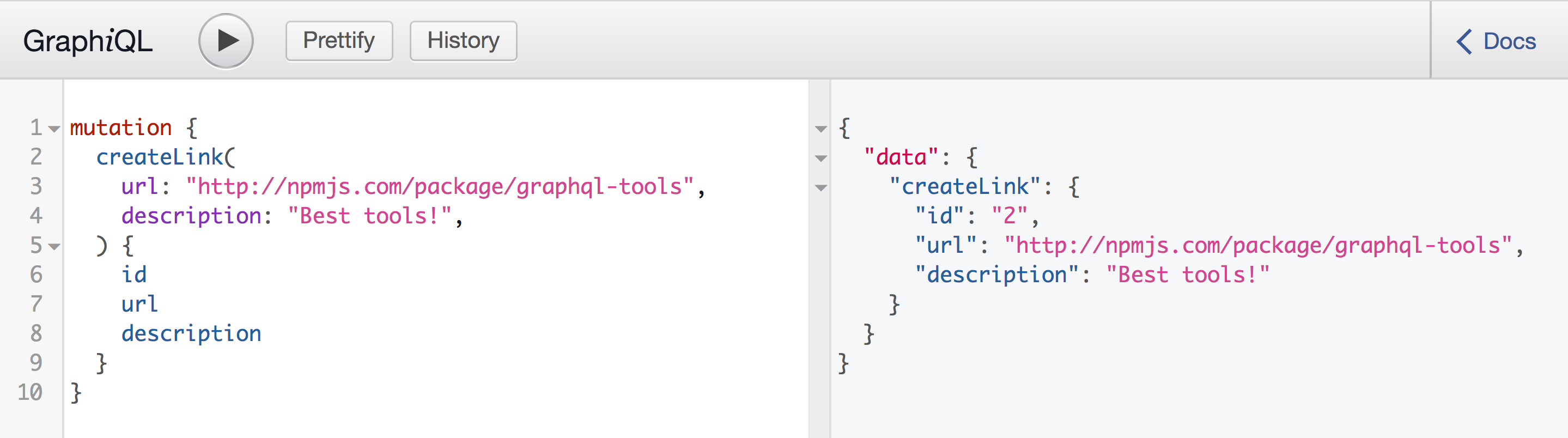 Testing with Playground